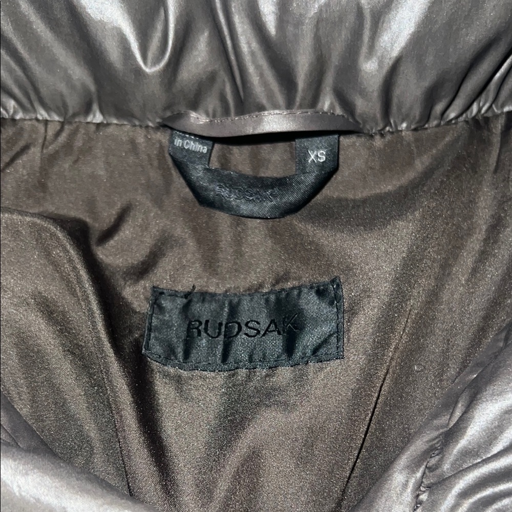Stylish RUDSAK Brown Puffer Jacket - Picture 5 of 6